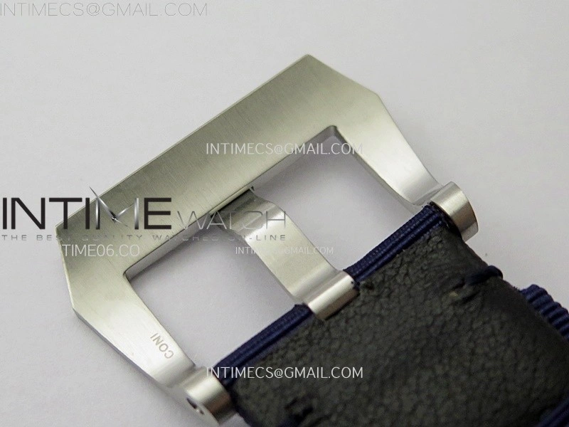 PAM1289 Y TTF Best Edition Blue Dial on Blue Leather Strap P.900 Clone